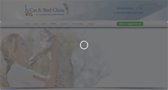 Desktop Screenshot of catandbirds.com